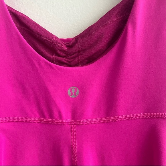 Lululemon Aria Tank II Raspberry Size 4 - Picture 7 of 12